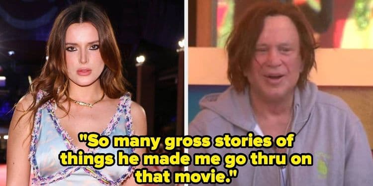 Atriz comenta sobre experiência negativa ao trabalhar com Mickey. Reprodução: BuzzFeed.