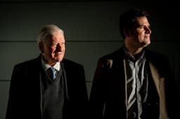 Cardiologistas Fuster e Ibáñez, no CNIC de Madrid, apresentam resultados de estudo. Reprodução: Retorno do item 11