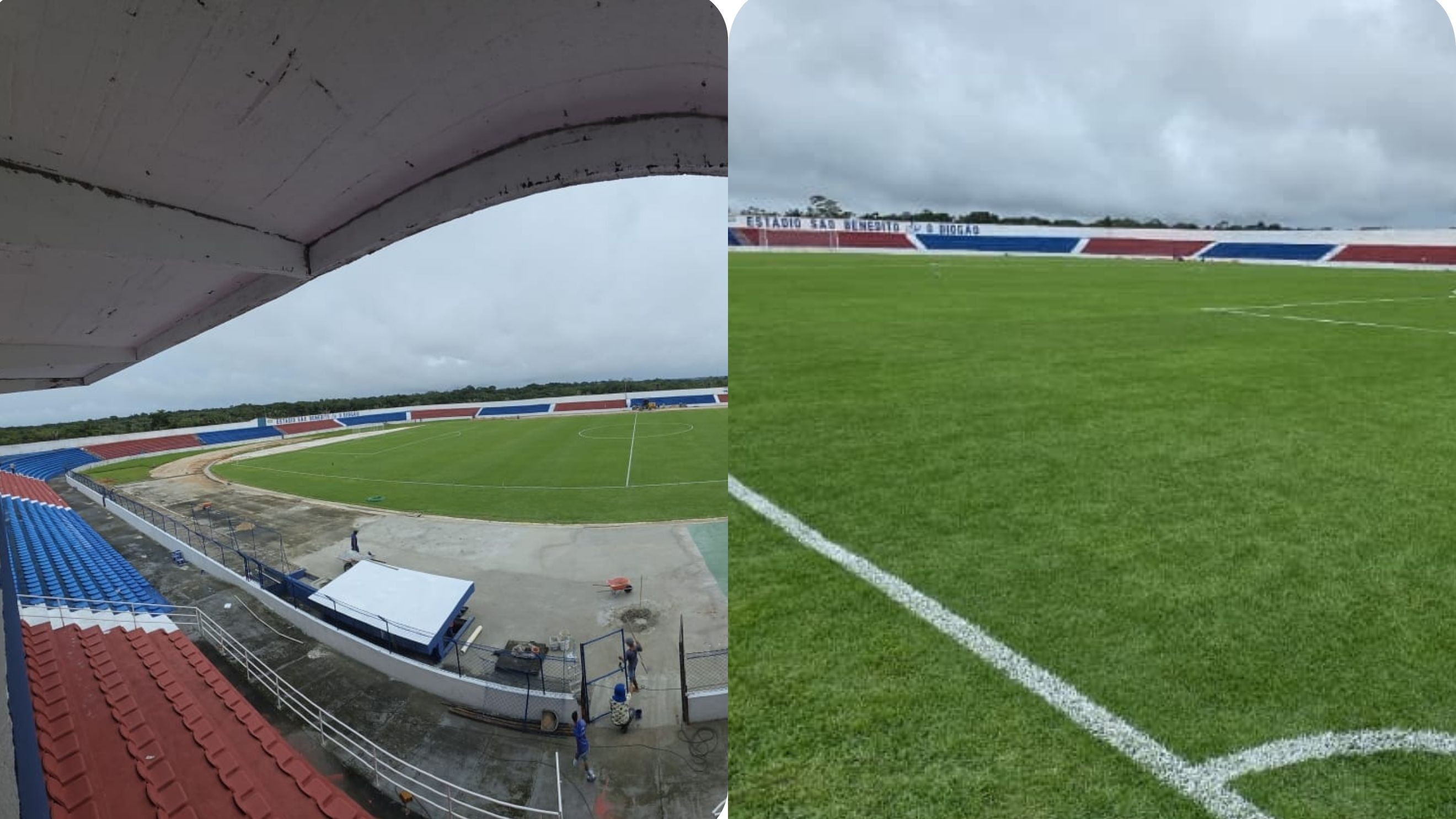 Estádio Diogão em Bragança do Pará será reinaugurado após reformas significativas e um ano sem jogos.