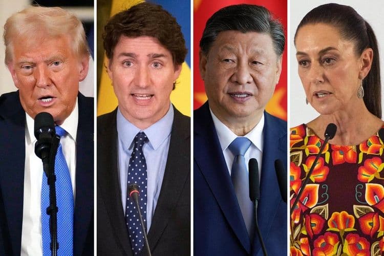 Trump Intensifica Guerra Comercial com México, Canadá e China