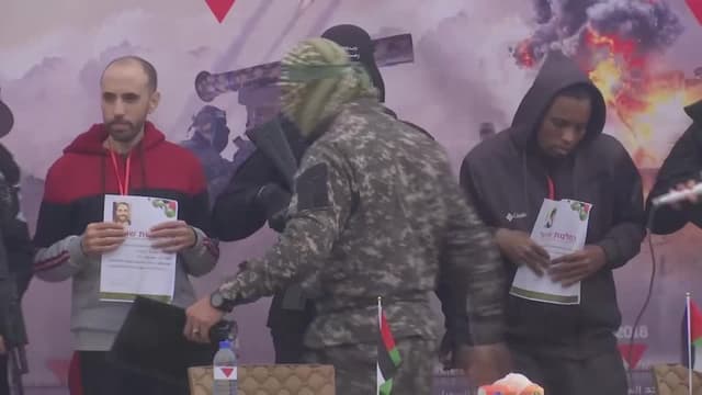 Hamas libera reféns em troca de prisioneiros palestinos