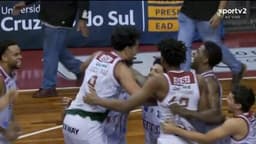 Franca vence Flamengo em jogo emocionante e avança para a final do NBB; Reprodução: Globo