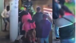 Mulher é convidada a deixar evento por portar bebida alcóólica. Reprodução: Ig.