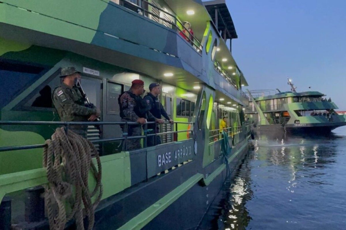 Suspeita é presa com 11,7 kg de droga em embarcação no interior do AM