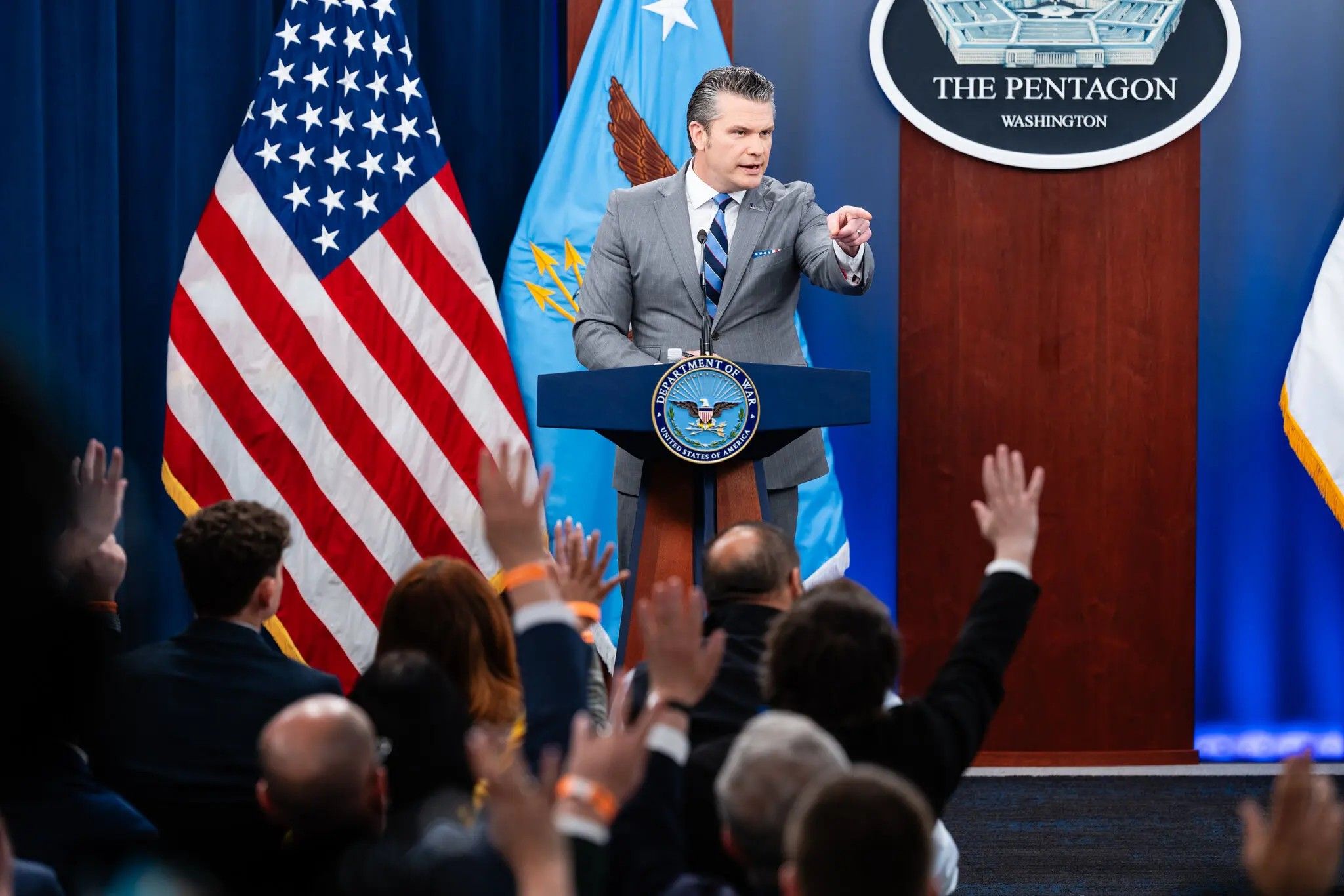 Secretário de Defesa dos EUA afirma acordo inteligente com Teerã e mantém bloqueio aos portos.. Reprodução: Oglobo