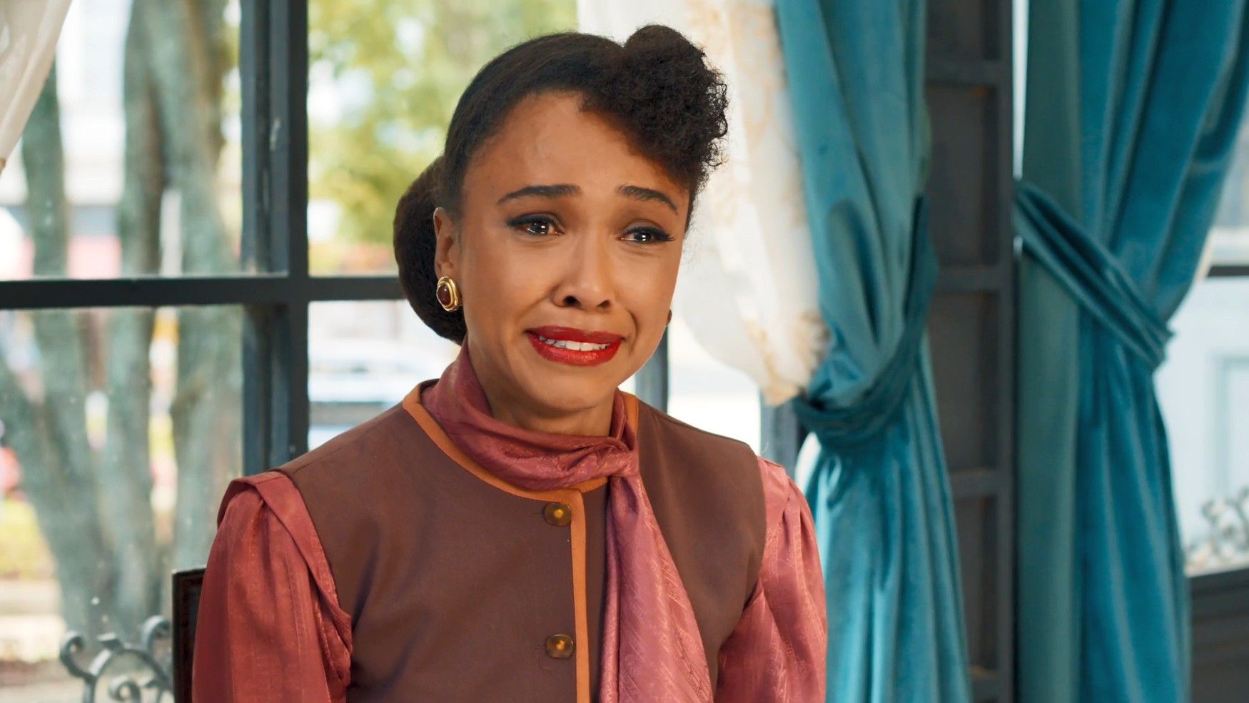 Haydée levada para a delegacia, segundo a reportagem.. Reprodução: Gshow