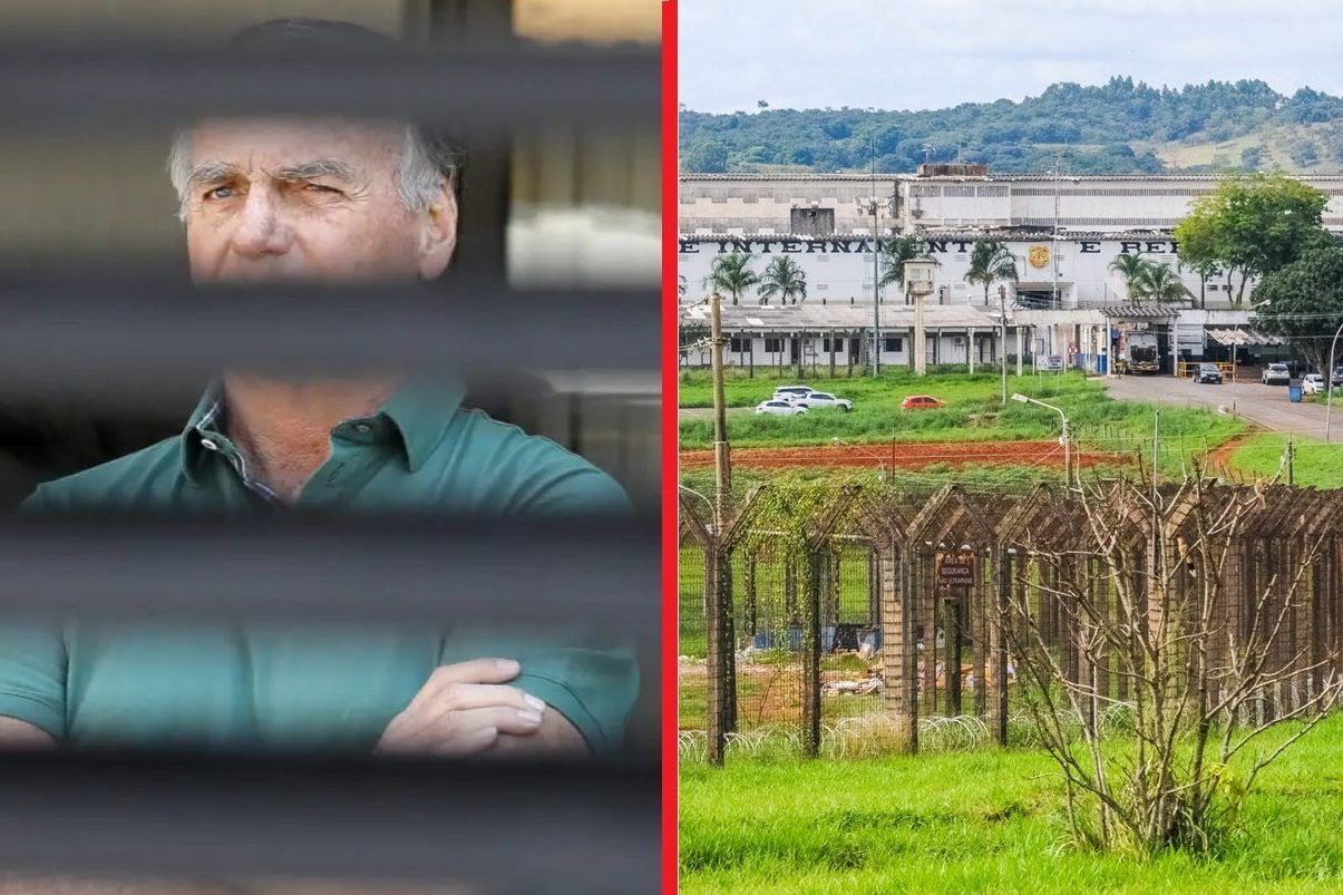 Moraes ordena que PM produza relatório sobre a rotina de Bolsonaro na Papudinha.. Reprodução: Veja