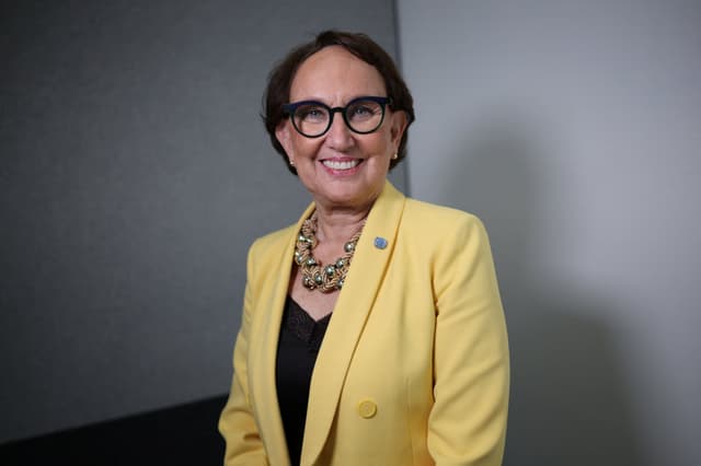 Rebeca Grynspan defende a ONU nas mesas de negociação mais importantes do mundo. Reprodução: Elpais