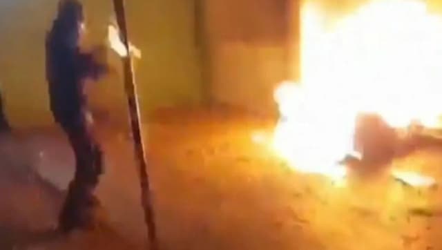 Adolescente apreendido após ataque com coquetéis molotov