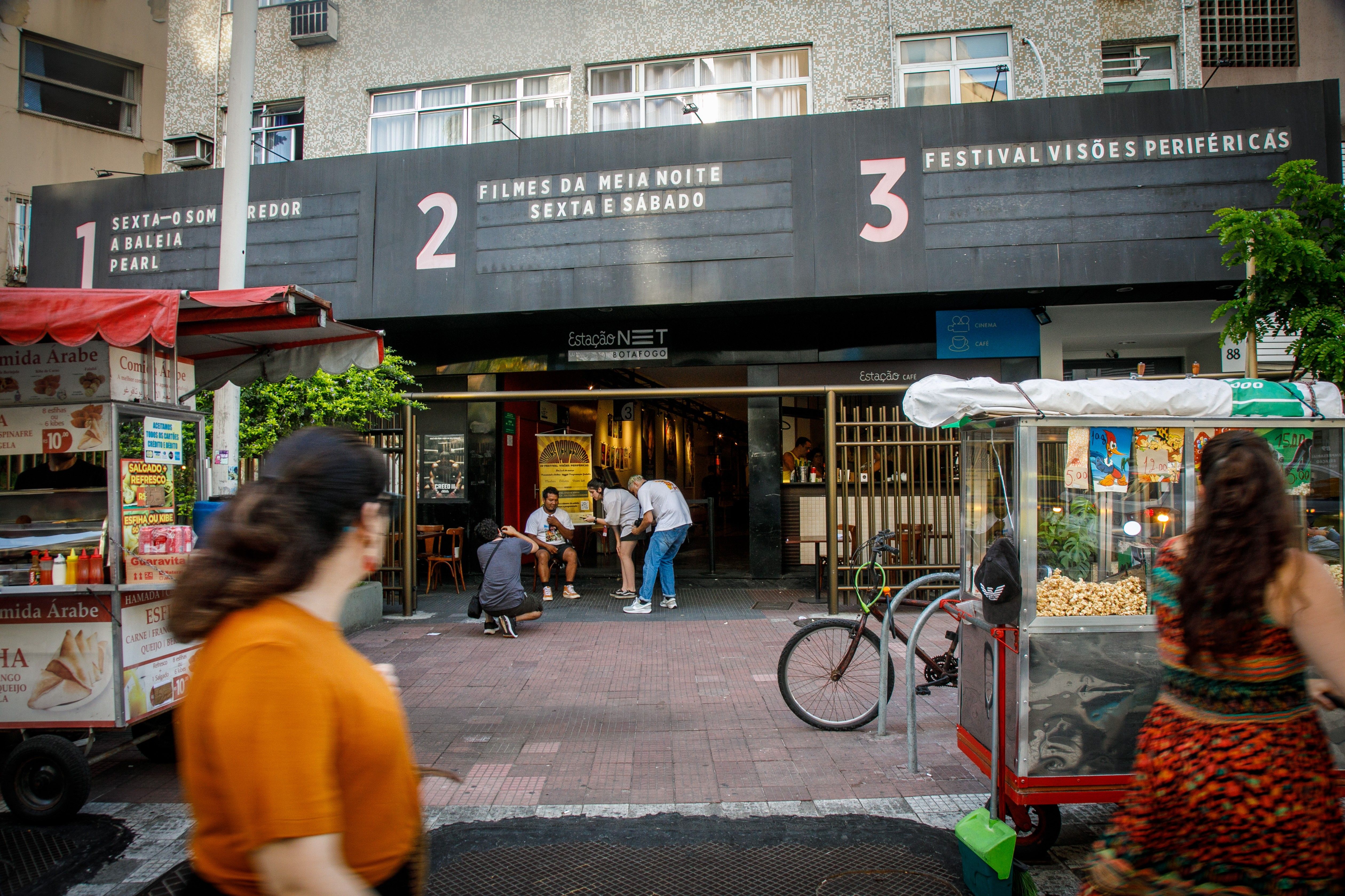 Cinema Estação Botafogo, no Rio, fecha ao público para ampla transformação.. Reprodução: Oglobo