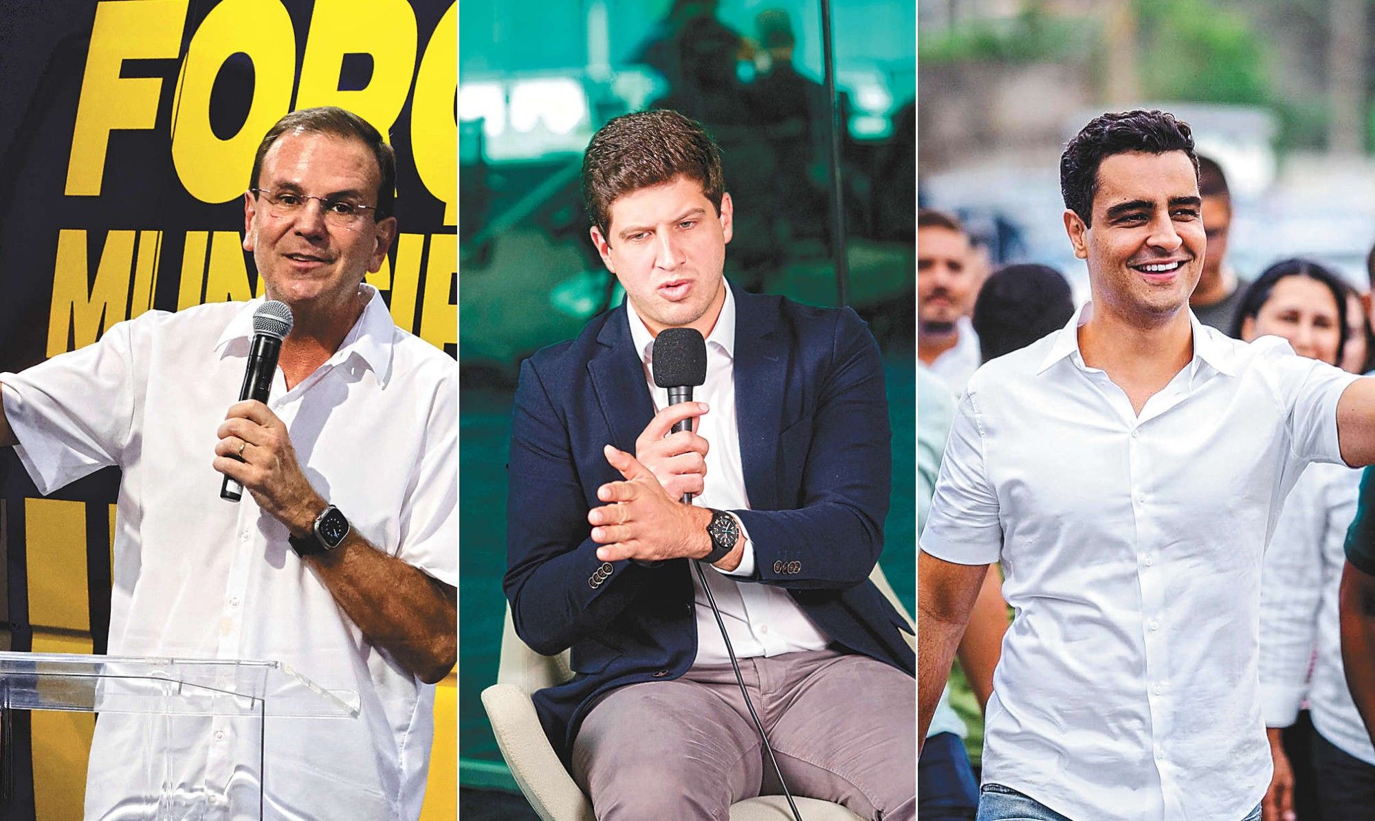 [Prefeitos derrotados ao disputar vaga de governador desafiam Paes, Campos e JHC]. Reprodução: Oglobo