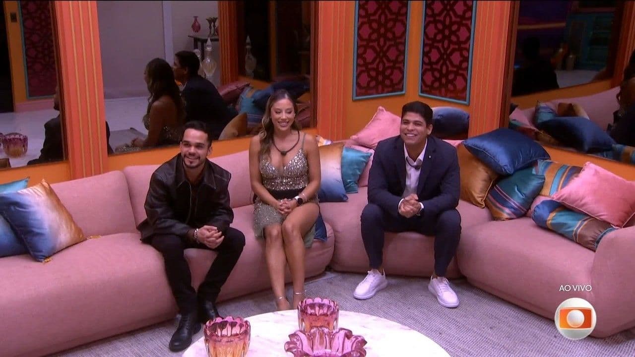 Participantes da Final do reality show retornam, mas Renata ainda não voltou para o Ceará. Reprodução: Globo