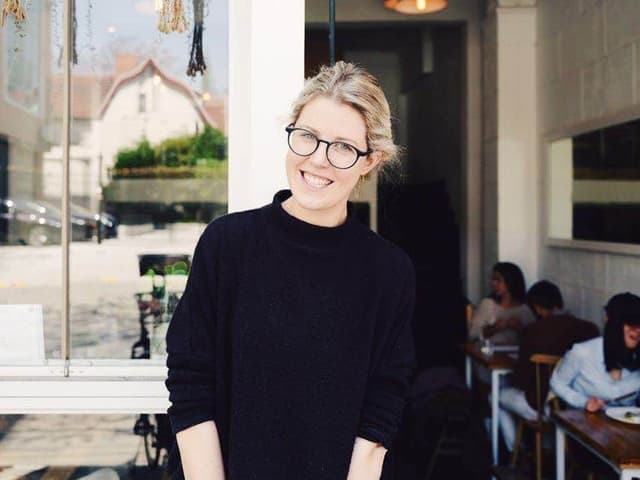 Camden Hauge no Egg em Xangai, marco inicial da carreira gastronômica. Reprodução: Retorno do item 11