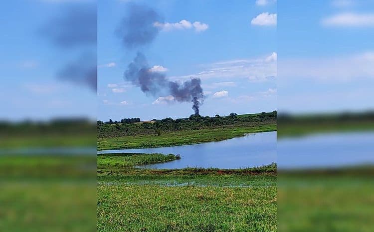 Avião de pequeno porte cai e deixa duas vítimas em SP