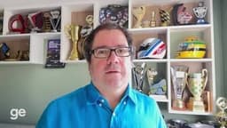 Rodrigo França analisa a corrida da F1 após a vitória de Norris e o desempenho de Bortoleto. Reprodução: Globo