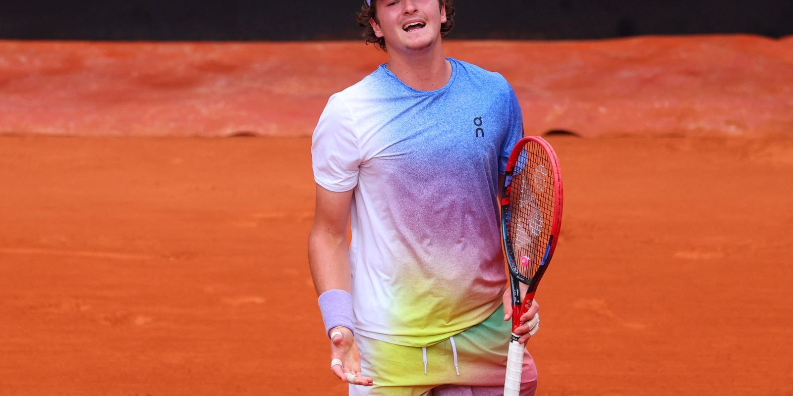 João Fonseca perde na estreia do Masters 1000 de Roma e é eliminado - Foto: EBC