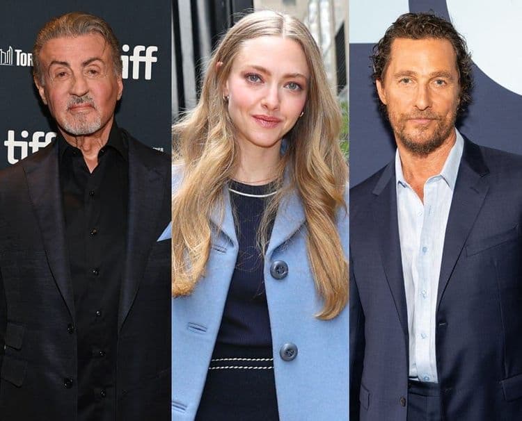 Celebridades buscam novos começos fora da Califórnia, incluindo Sylvester Stallone e Matthew McConaughey. Reprodução: Business Insider