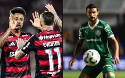 Flamengo e Palmeiras disputam as odds do Brasileirão. Reprodução: IG Esportes.