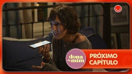 Nina escapa surpreendendo Danilo ao aparecer no porta-malas do carro em Dona de Mim.; Legenda da imagem. Reprodução: Globo