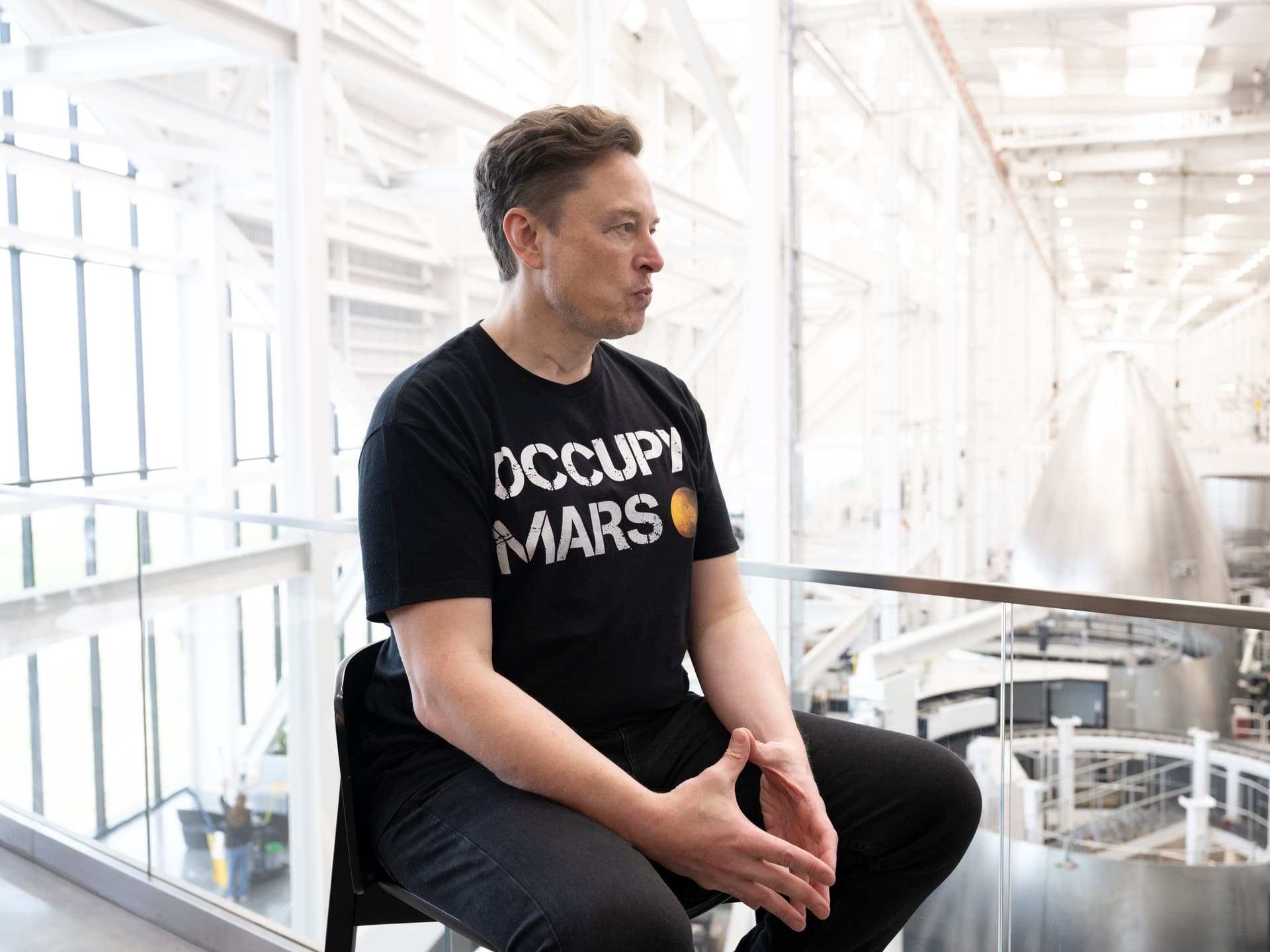 Elon Musk em debate sobre sucessão e o pacote de remuneração da Tesla. Legenda da imagem. Reprodução: Retorno do item 11