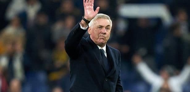 Carlo Ancelotti enfrenta impasse em negociação com a CBF sobre cargo de treinador. Reprodução: UOL