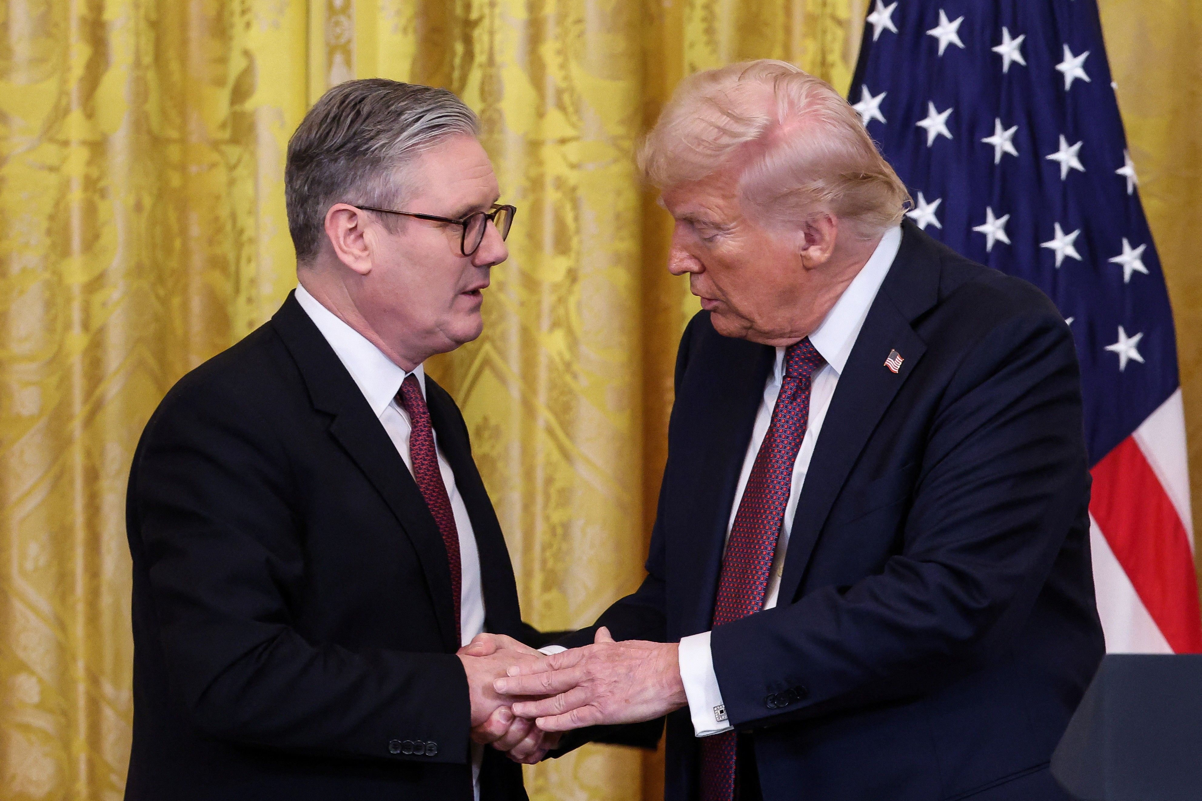 [Trump ameaça Reino Unido com grande tarifa sobre as big techs americanas]. Reprodução: G1