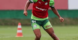 Luighi fala sobre evolução e próximo jogo do Palmeiras