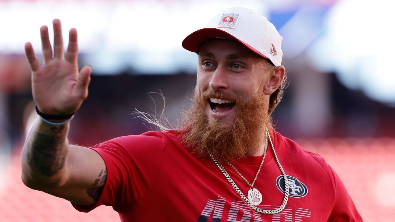 Kittle e Bosa dos 49ers viajam para a Austrália para enfrentar os Rams