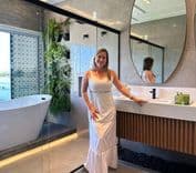 Bruna Lisboa apresenta projeto de interiores com metais e louças DAX, unindo estética e funcionalidade. Legenda da imagem. Reprodução: Globo