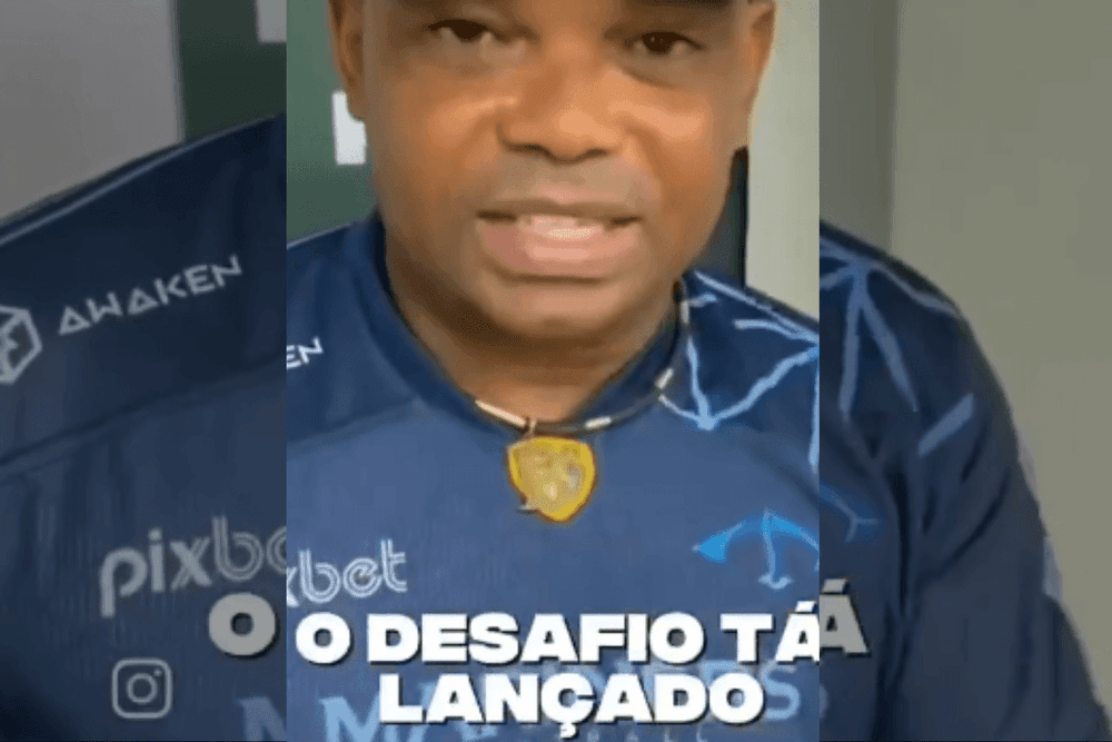 Carlinhos Bala desafia campeão da NFL em vídeo