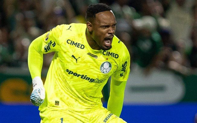 Carlos Miguel salva pênalti e Palmeiras abre vantagem na final. Reprodução: Esporte