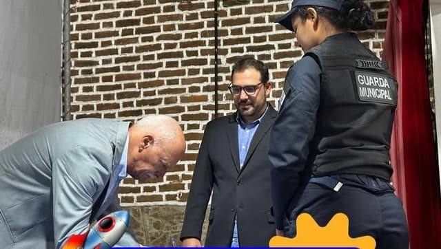 Prefeito de Quebrangulo, Manoel Tenório, preside posse de novos servidores públicos.; Reprodução: Edmilson Teixeira