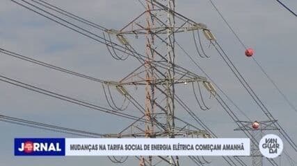 Mudanças na tarifa social de energia beneficiam 138,3 mil famílias a partir deste sábado (5); Reprodução: Globo