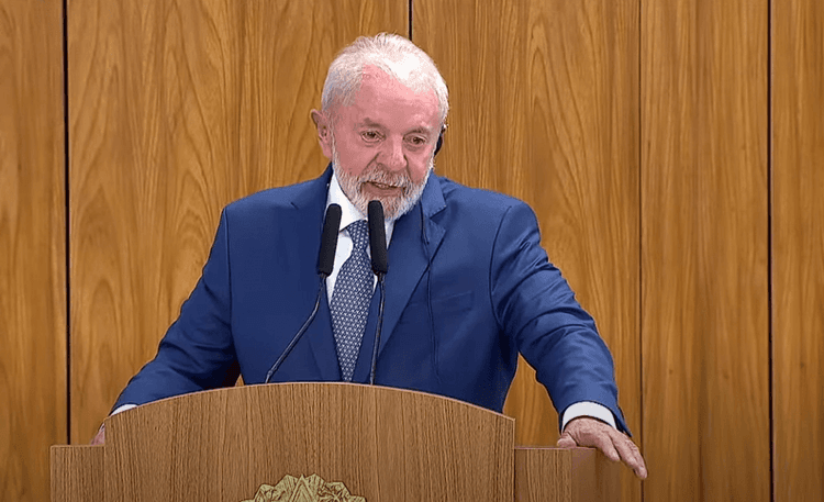Lula e Gabriel Boric discutem a contribuição dos latinos nos Estados Unidos. Reprodução: CNN Brasil
