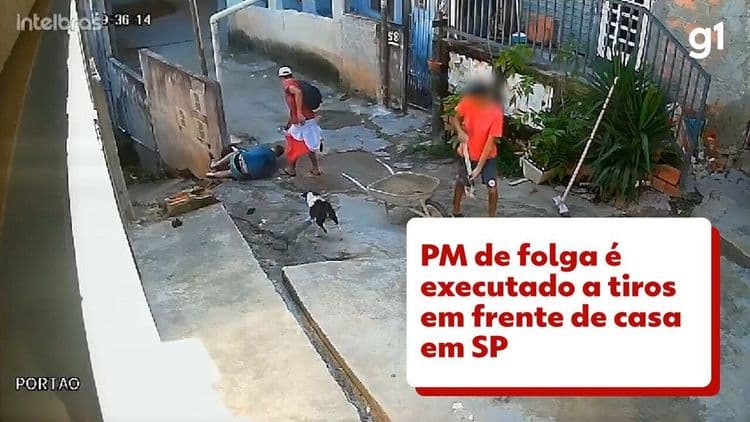 Policial é morto a tiros na porta de casa em SP