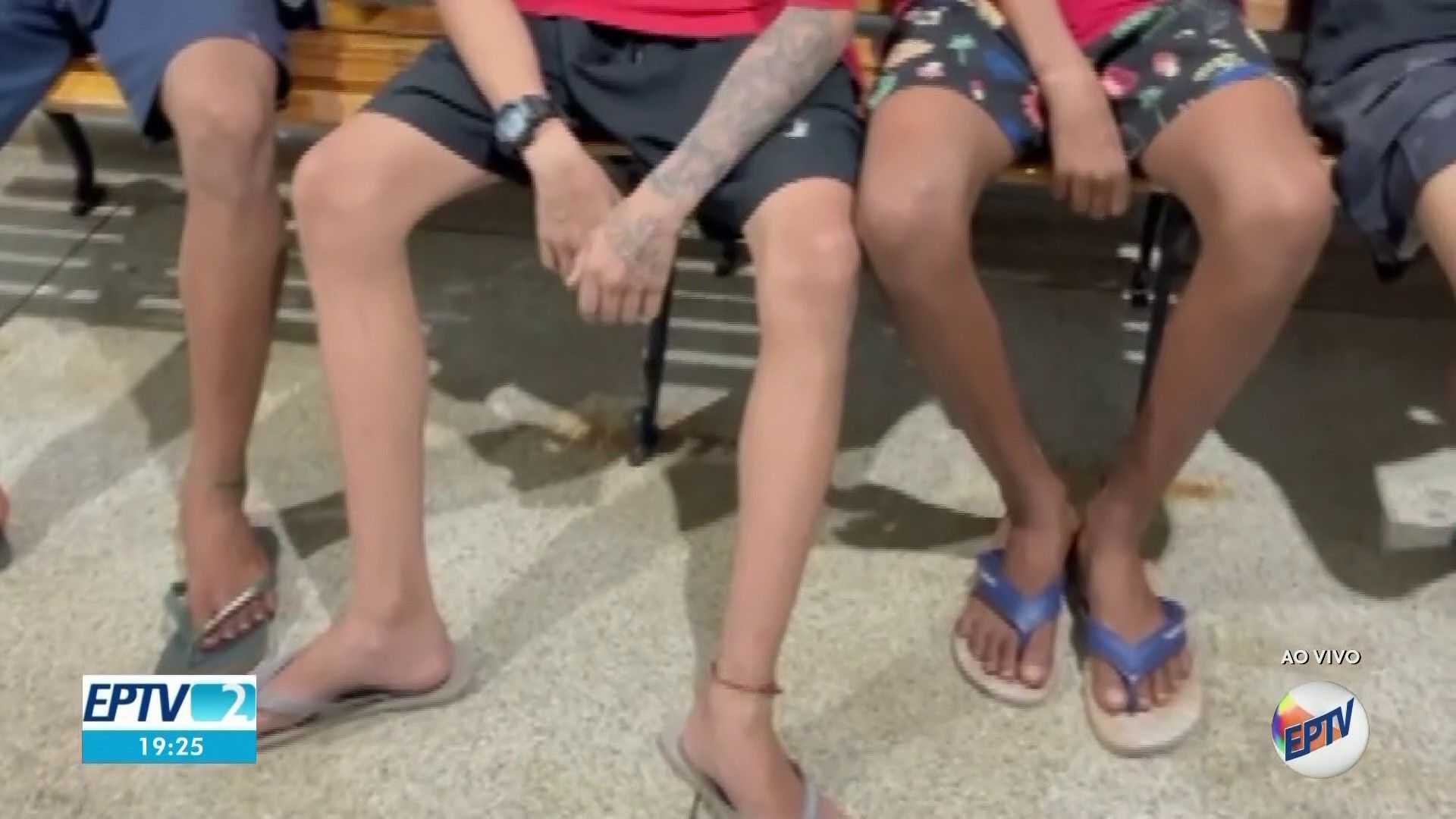 Adolescentes detidos por furto em lojas e shopping de Ribeirão Preto. Reprodução: G1