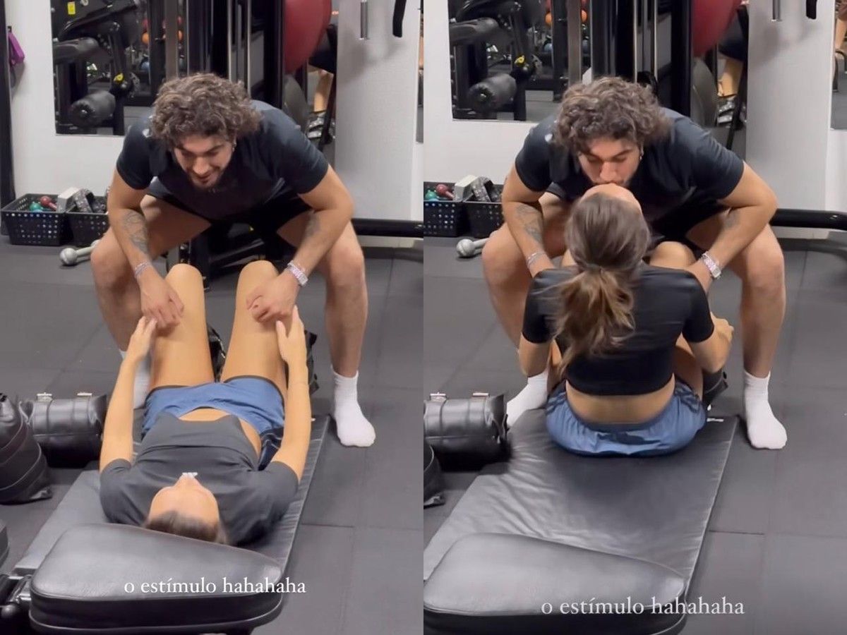 Rafa Kalimann e Nattan: treinos e romance em bike