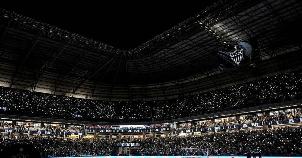 Atlético Mineiro enfrenta o Atlético Bucaramanga na Arena MRV pela Copa Sul-Americana. Reprodução: Veja