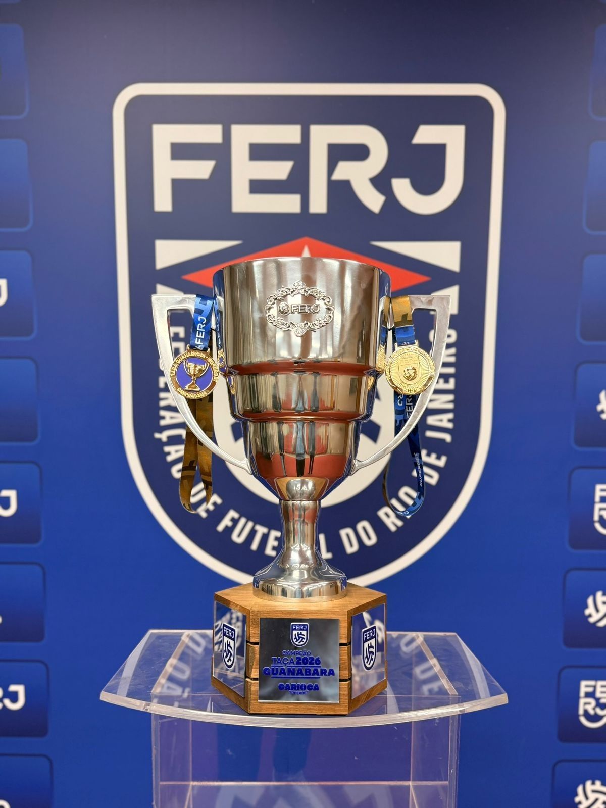 Fluminense celebra título da Taça Guanabara após vitória do Vasco. Reprodução: Ge