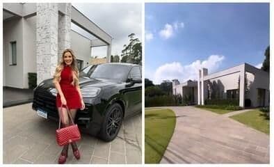 Deputado Fábio Teruel e a esposa, vereadora Ely Teruel, vivem em condomínio de luxo ao lado de Simone Mendes. Reprodução: g1