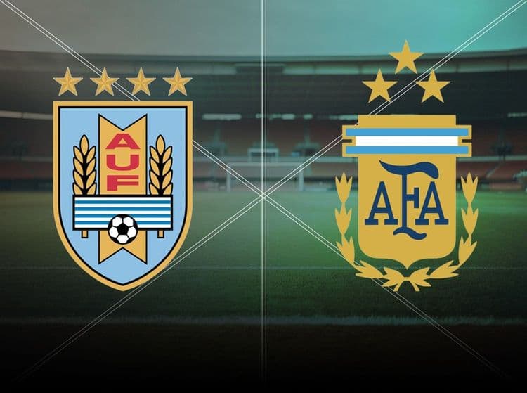 Uruguai e Argentina se enfrentam nas Eliminatórias 2026