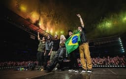 Linkin Park encerra a primeira apresentação no Brasil em 2024. Reprodução: Retorno do item 11
