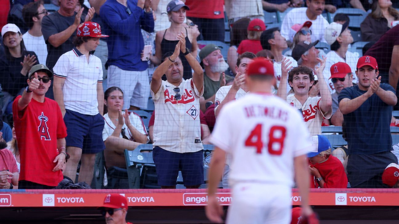 Detmers se destaca com 14 strikeouts e Angels varrem os Rangers