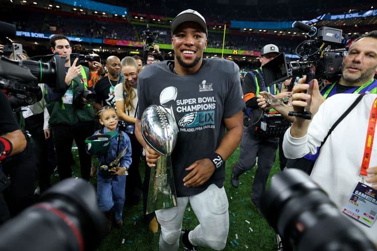 Saquon Barkley é o running back mais caro da NFL