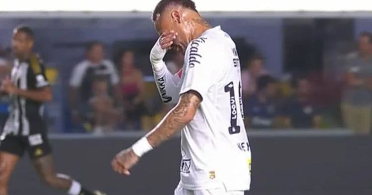 Neymar pode renovar contrato com o clube mesmo após nova lesão. Reprodução: R7