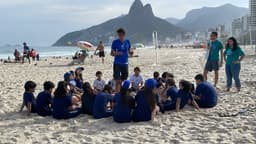 Escolas do Rio viram laboratórios de pesquisa ambiental em ano da COP30.. Reprodução: Oglobo