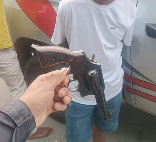 Polícia Militar prende três suspeitos de tentativa de homicídio em Porto Real do Colégio.; Reprodução: Alagoas 24 Horas