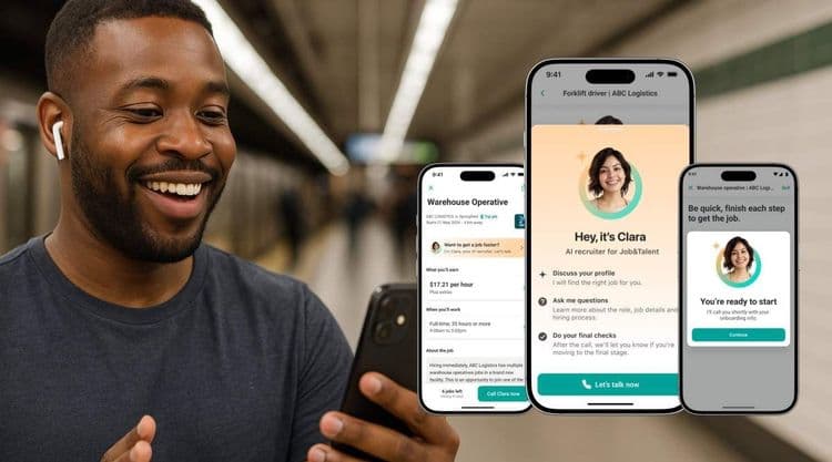 Jobandtalent anuncia captação de €92 milhões para impulsionar sua plataforma de recrutamento. Reprodução: TechCrunch