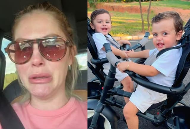 Bárbara Evans fala sobre filho picado por escorpião