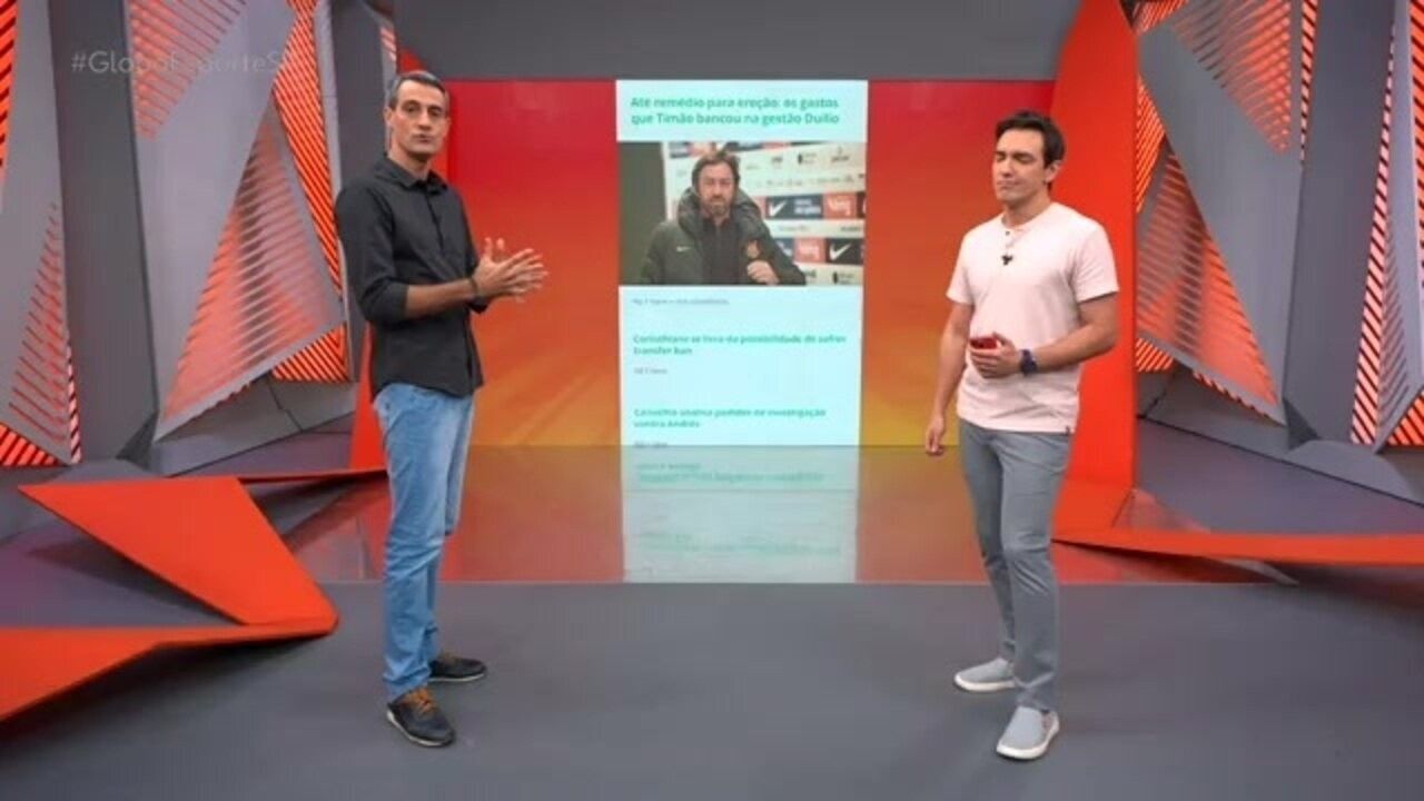 [Corinthians entregou mais de R$ 3,4 milhões em espécie a ex-funcionário]. Reprodução: Ge